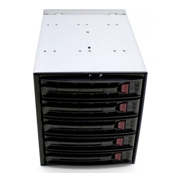 Supermicro CSE-M35T-1/B SATA Rack Black CSE-M35T-1B | Zoro